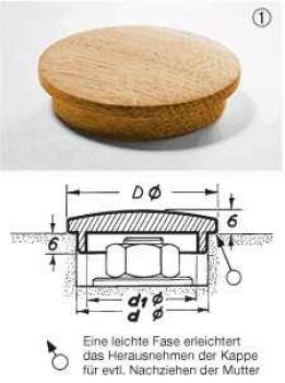 Abdeckhut 46 mm Typ 1