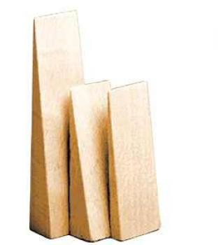 Holzkeile 55x20x6 mm