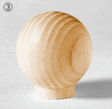 Möbelknopf 40 mm Typ 3 (10 Stück)