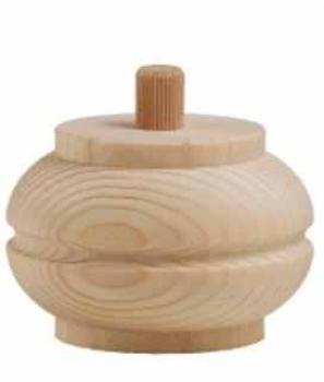 Möbelfuss Buche 75 mm