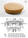 Abdeckhut 46 mm Typ 1 (10 Stück)