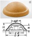 Abdeckhut 56 mm Typ 2 (10 Stück)