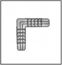 Winkeldübel Kunststoff 6x24 mm (500 Stück)